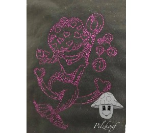 Stickserie - Meerjungfrau Redwork